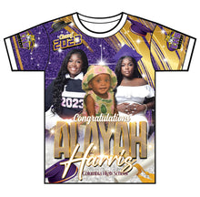 Load image into Gallery viewer, &quot;Alayah&quot; Custom Designed Graduation 3D shirt
