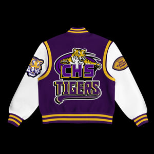 Custom Varsity Real Leather Sleeve Letterman Jacket