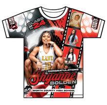 Load image into Gallery viewer, &quot;Shyanne&quot; Custom Designed Graduation 3D shirt
