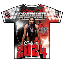 Load image into Gallery viewer, &quot;Shyanne&quot; Custom Designed Graduation 3D shirt
