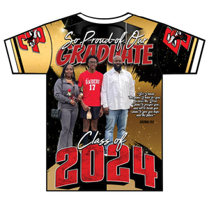 "Strozier 2" Custom Designed Graduation 3D shirt (Copy)