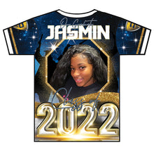 Load image into Gallery viewer, &quot;Jasmin&quot; Custom Designed Graduation 3D shirt
