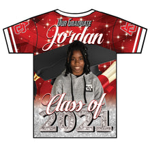 Load image into Gallery viewer, &quot;Jordan Jackson&quot; Custom Designed Graduation 3D shirt
